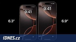 Větší displej i nové tlačítko. Apple představil iPhone 16 a další novinky - iDNES.cz