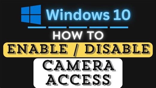 How to Enable or Disable Camera Access in Windows 10 | Step-by-Step PC Tutorial | Craig Johnson