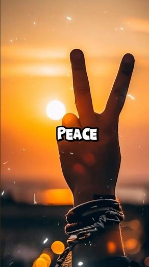 The Surprising Origins of the Iconic Peace Sign - From Protest to Peace: #PeaceSign #SymbolOfPeace