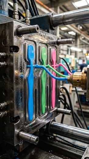 Inside a Toothbrush Factory #factoryprocess #howitsmade #manufacturing