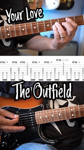 Your Love guitar riff by the Outfield | GuitArmy