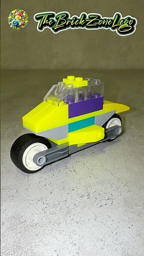 Build Your Own AMAZING Lego Motorcycle!