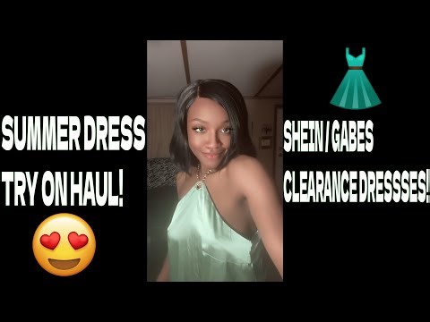SUMMER DRESS TRY ON HAUL! 👗👡👛