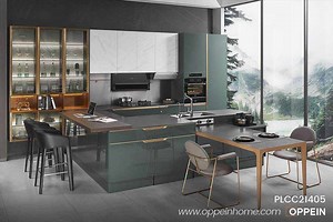 Modern Intelligent High Gloss Lacquer Kitchen Cabinet | OPPEIN