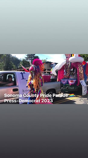 4.8K views · 23 reactions | Sonoma County Pride Parade 2023 in Guerneville, Ca. | Press Democrat | Facebook
