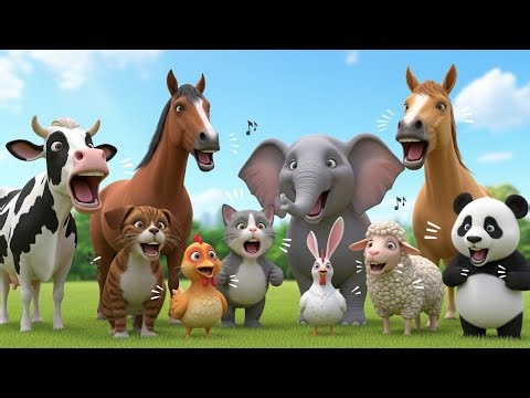 50 Funny Animal Sounds – Cute Animal Noises & Fun Animal Reactions