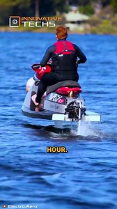 WaveFlyer: The world's first electric hydrofoil jet ski takes flight!