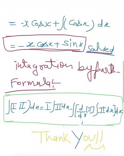 Integration by Parts. Integration by parts problem with solution. Class12th #calculus #अध्ययनदीक्षा