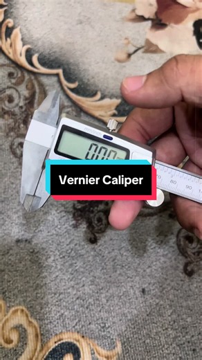 Vernier Caliper Use on RXZ Motorcycle Parts