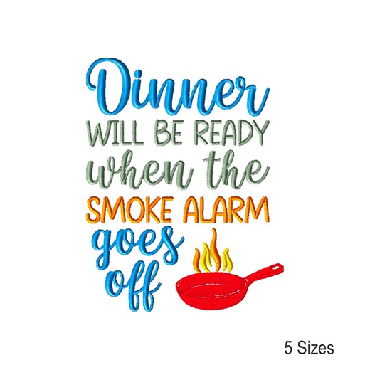 Kitchen Machine Embroidery Design: Word Art Instant Download Embroidery Files (5 Sizes) - Etsy