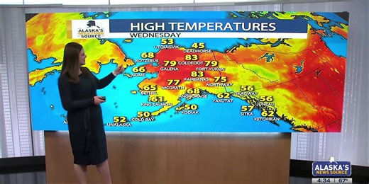 Get ready Alaska! Here comes the heat!