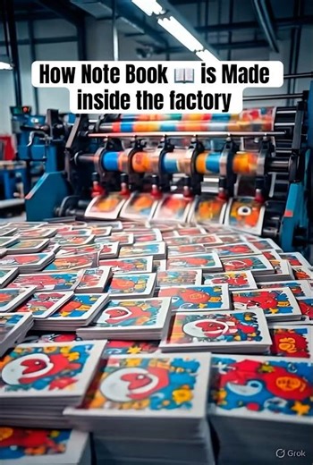 Notebook Kaise Banti Hai? | Complete Notebook Making Process Inside Factory #shorts