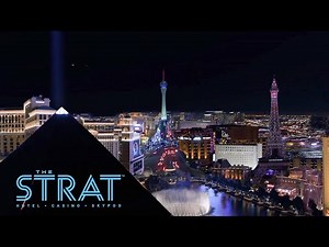 The STRAT (Stratosphere) Las Vegas Experience Hotel Casino Skypod Television Commercial