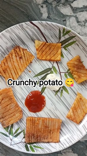 Hot & Crispy Potato Springs 🔥 #FoodShorts#potatobites#foodievibes