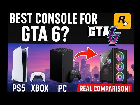 Best Console for GTA 6? PS5 vs Xbox vs PC – Real Comparison & Performance Test - Gta 6 vs Gta 5