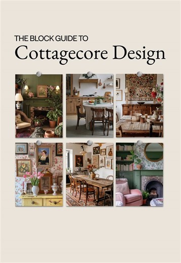 The Block Guide to Cottagecore—where natural materials meet gentle, lived-in charm. Think warm woods, soft linens, vintage details, and spaces that feel slow, welcoming, and full of heart. Want to see your space reimagined in Cottagecore style? Head to the link in our bio to try Block’s Renovation Studio and bring your cozy vision to life. #cottagecore #renovation #interiordesign