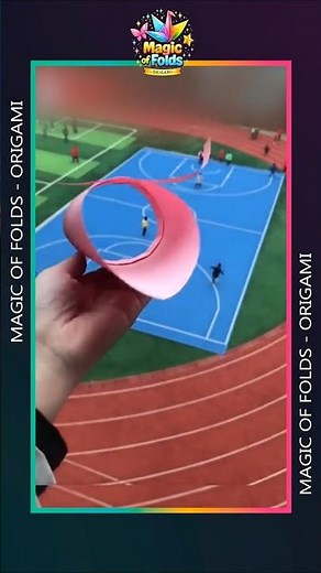 Amazing Origami Parachute That Really Flies! 😲