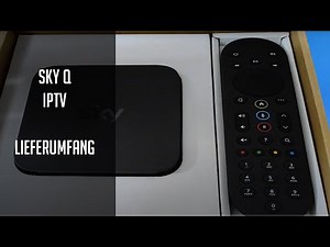 Sky Q IPTV Reciever Lieferumfang