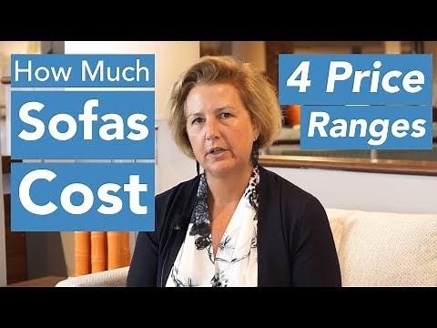 How Much A Sofa Costs: The 4 Price Ranges