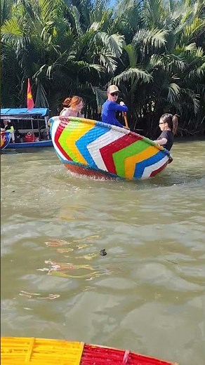 Độc lạ - Quay thuyền thúng Rừng Dừa 7 Mẫu - Hội An