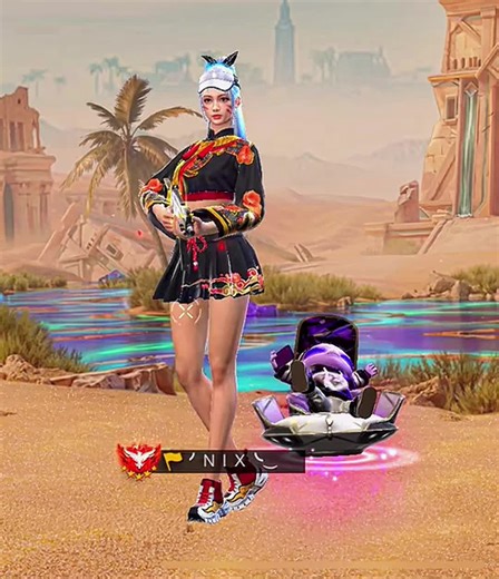 Partie 64 - J’avoue les meufs sont trop boosters sur Free Fire, surtout Kelly #freefire #nixff #garena #français