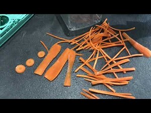 Utilisation de la fonction mandoline du Nicer Dicer de Genius