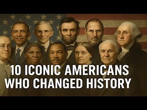 10 Iconic Americans Who Changed History Forever | Inspiring Stories | Top 10 Amazing Facts