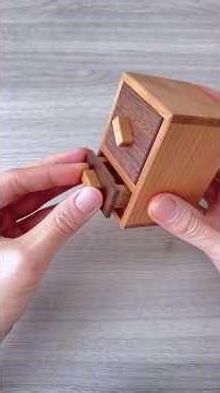 Crooked Drawer Puzzle Box!