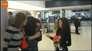 549K views · 3.5K shares | A very unexpected airport surprise! https://www.youtube.com/watch?v=MdB0Cor8thY For more heartwarming videos, check out Storyful's Family Channel: https://www.youtube.com/channel/UC3BWqgzjJXWc0S4Ef7ZKr-A | storyful | Facebook