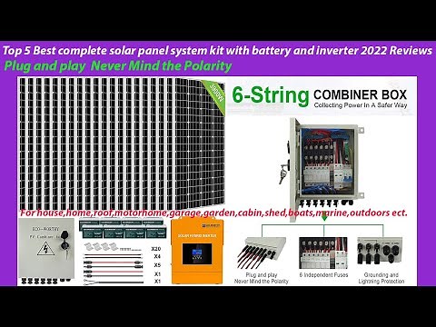 Top5 Best complete solar panel system kit with battery and inverter 2022 Reviews[Quick & Easy Guide]