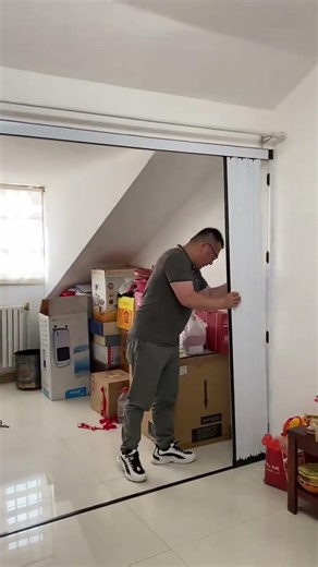 Invisible Folding Door #homedecor #home #diamonddoor #creativeblinds