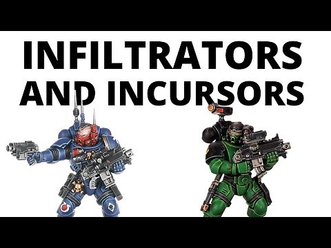 Infiltrators and Incursors in Warhammer 40K 10th Edition - Primaris Space Marines Unit Review