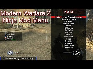 Modern Warfare 2 Ninja Mod Menu w/Download
