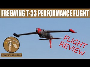 Freewing T-33 Shooting Star 80mm EDF Jet Performance Flight