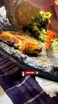 SMASHED FRIED CHICKEN WITH GREEN CHILI #culinary #food #foodie #shorts