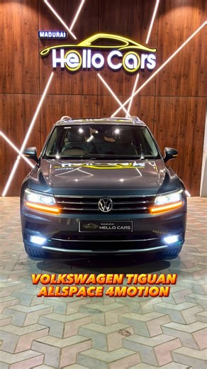 Hello Cars Madurai | Volkswagen Tiguan AllSpace 7 Seater SUV. 2021 February 100000 KM Panoramic Electric Sunroof. MADURAI REGISTRATION. FANCY NUMBER. 2.OL TSI... | Instagram