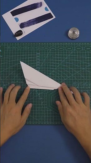 Amazing Dagger Jet Paper Plane Transforms！