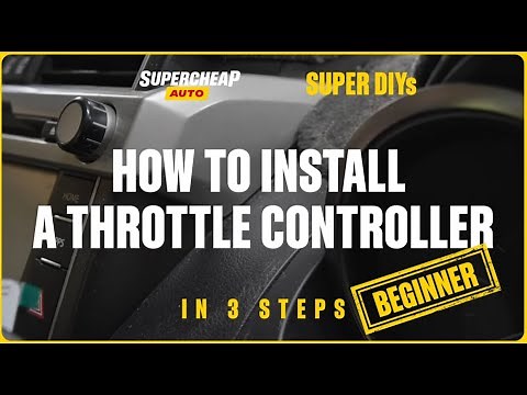 "How To Install A Throttle Controller" - SUPER DIYS
