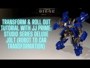Transform & Roll Out TUTORIAL With JJ Prime: Studio Series Deluxe JOLT (Robot To Alt)!