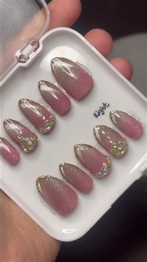 Nails for my engagement bride 🥰😍