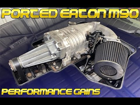Ported Eaton M90 Supercharger Performance Gains