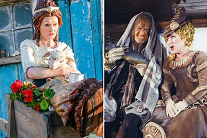 Who played Saucy Nancy in Worzel Gummidge?