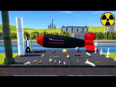 I Tested EVERY Nuclear Rocet Bomb in an Open Field Until it Broke | GMod ☢️