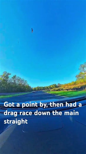 HPDE late pass into turn 1 #summitpoint #2024wrxTR #hpde