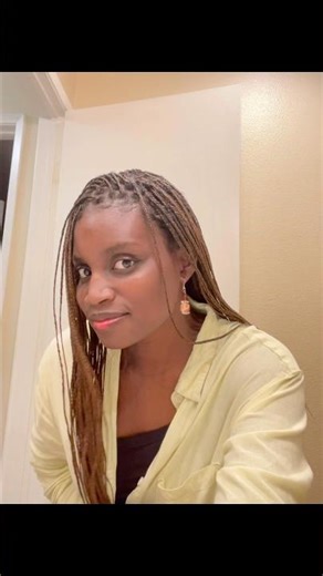 Lightweight box braids beginner. #braids #tutorial #diybraids