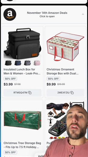 Amazon promo codes for November 14th | Part 2. All items with codes attached are listed at the link in my bio. Happy shopping! #amazon #amazonpromocodes #amazonprime #amazonfinds #amazonmusthaves | Duo Discovers Deals