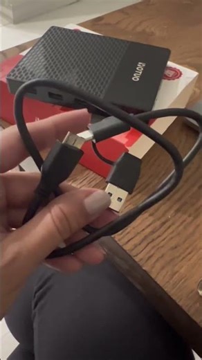 1TB Storage + USB Hub in One (Plug & Play)