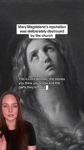 Lost Women: Mary Magdalene and how the men of the church were threatened by her. Sources at link in bio. #lostwomen #truecrime