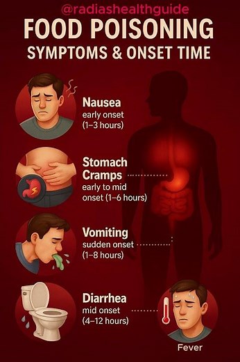 Food Poisoning Symptoms Explained | Nausea, Vomiting, Fever & More