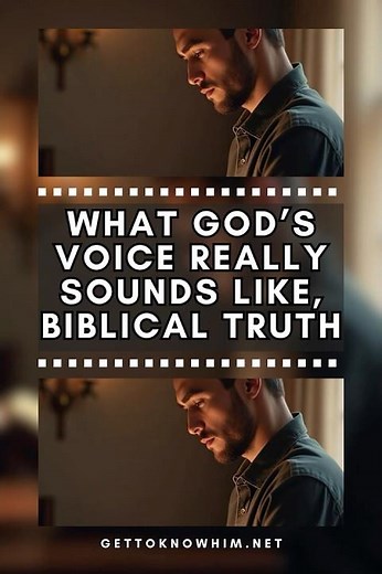 What God's Voice Really Sounds Like: Biblical Truth